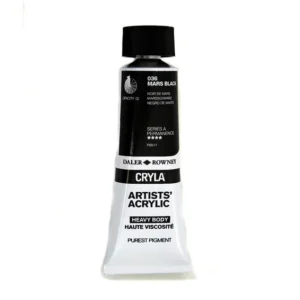 Daler-Rowney Cryla Mars Black 036 PBk11 Heavy Body akryyliväri 75 ml