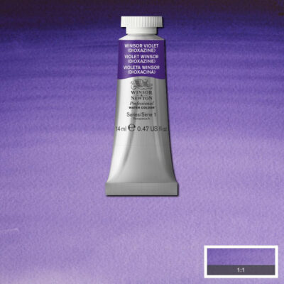 W&N Winsor violett 14ml Professional akvarelliväri kirkas ja intensiivinen violetti valonkestävä sävy
