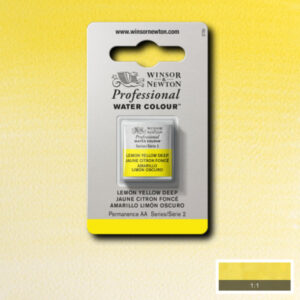 Winsor&Newton Lemon YellowDeep Professional watercolor