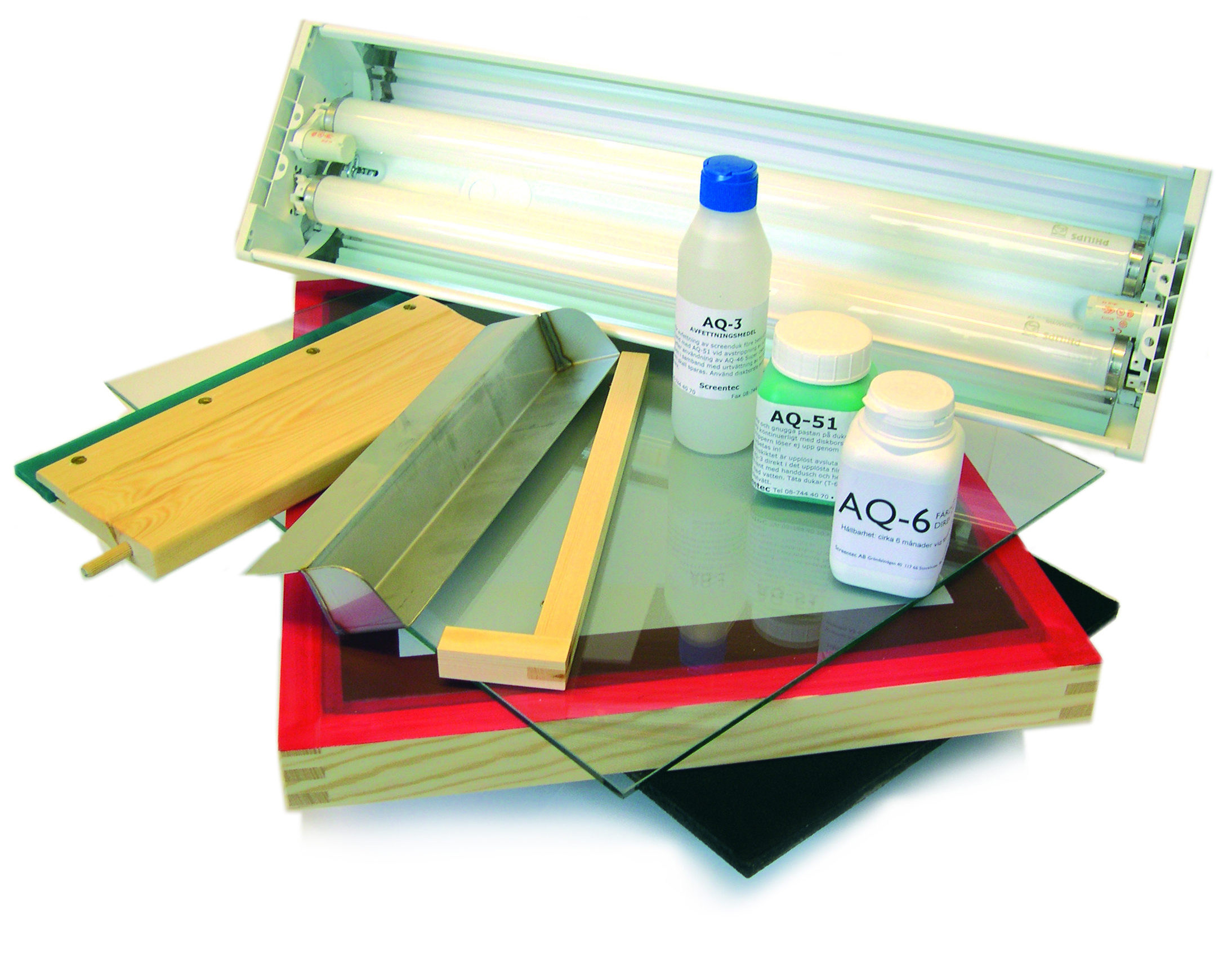 Starttipaketti Fotoscreen 100-mesh A3 GRAPHIC