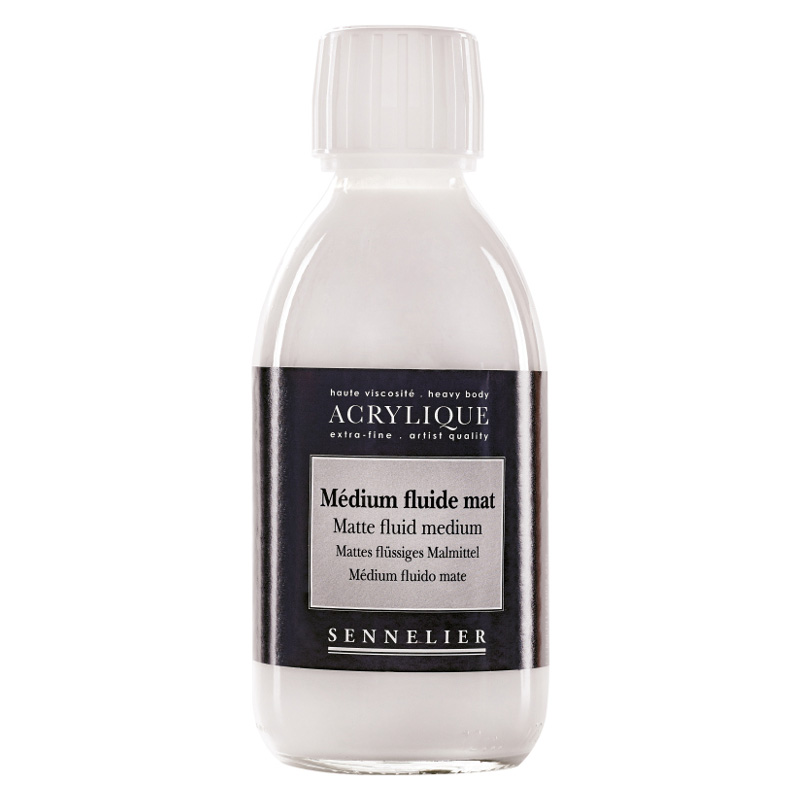 Sennelier Matte fluid medium 250ml
