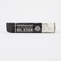 Sennelier Oil Stick LARGE Mars Black 96 ml musta öljyväritikku.