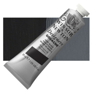 W&N Ivory black Designers Gouache 37ml