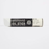 Sennelier Oil Stick LARGE Titanium White 96 ml öljyväritikku.